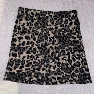 Cheetah Mini Skirt